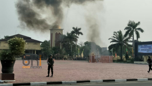 Persiapan Pengamanan Asian Games, Polda Banten Gelar Simulasi_foto bantenhariini.Bhi
