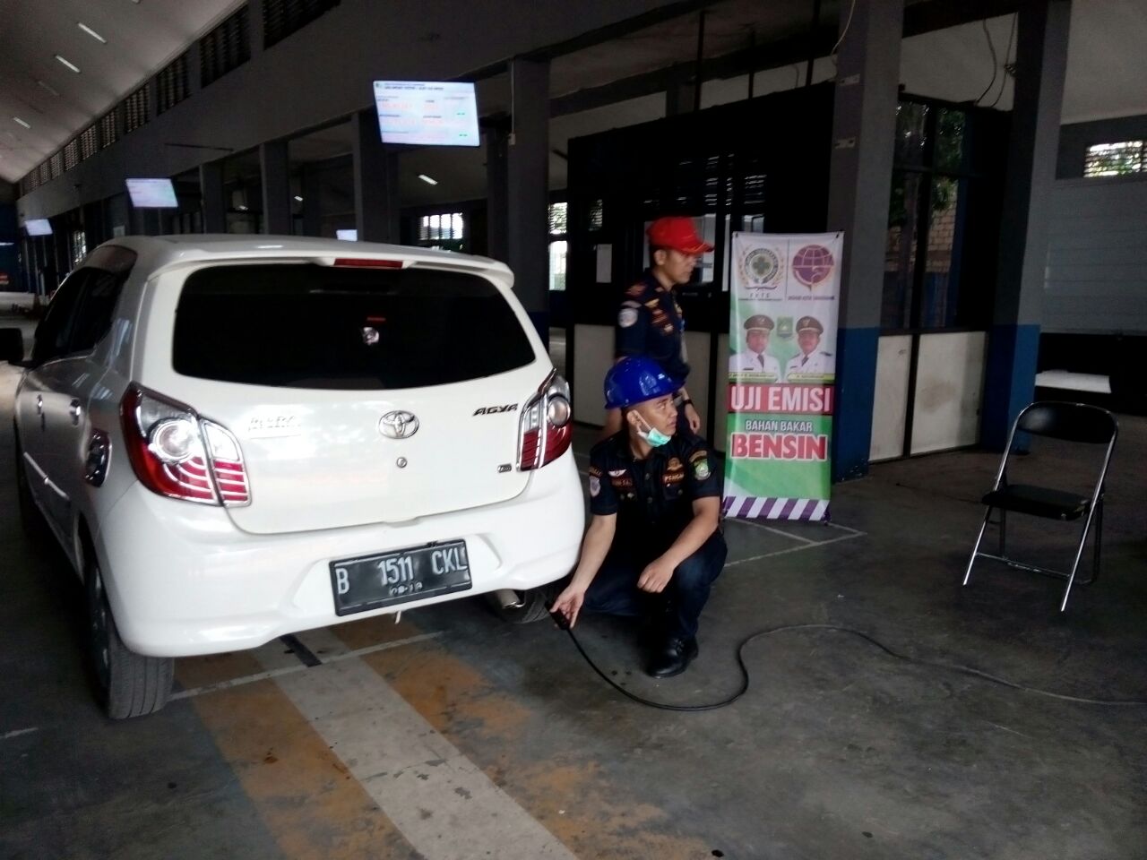 Hari Pertama Uji KIR Gratis di Kota Tangerang