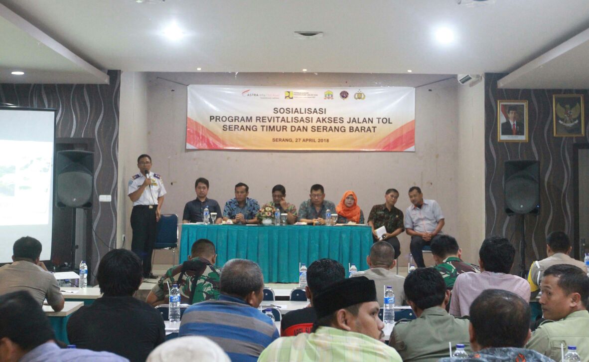 Jalan Tol Serang Timur dan Serang Barat Disosialisasikan