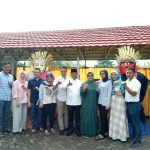 Ornamen Betawi Hiasi TPS Tempat Sachrudin Nyoblos(foto bantenhariinu_aep.BHI)