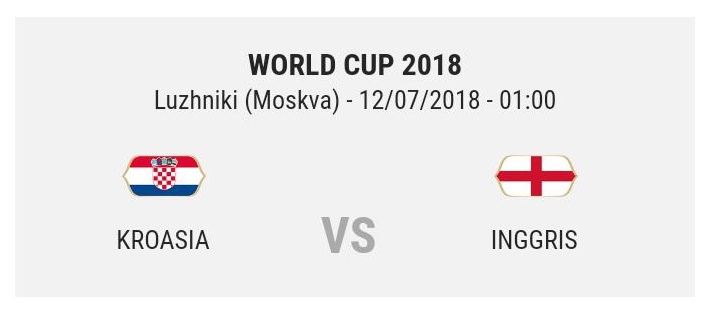 Prediksi Kroasia vs Inggris di Semifinal Piala Dunia 2018_ Foto Bantenhariini_Aep.BHI