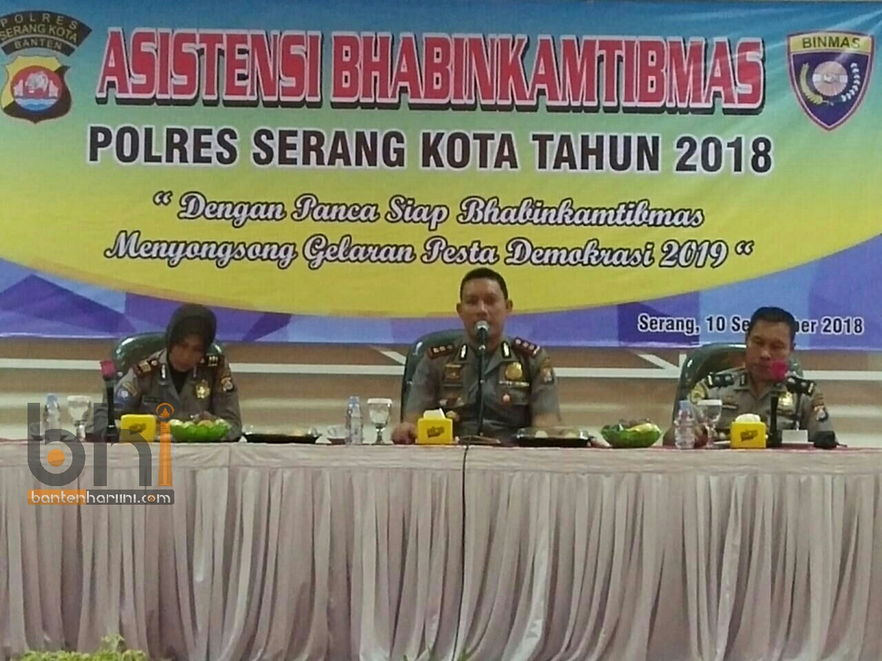 Kapolres Serang Kota Minta Anggotanya Agar Bertugas Berdasrkan Kesadaran, Bukan Perintah