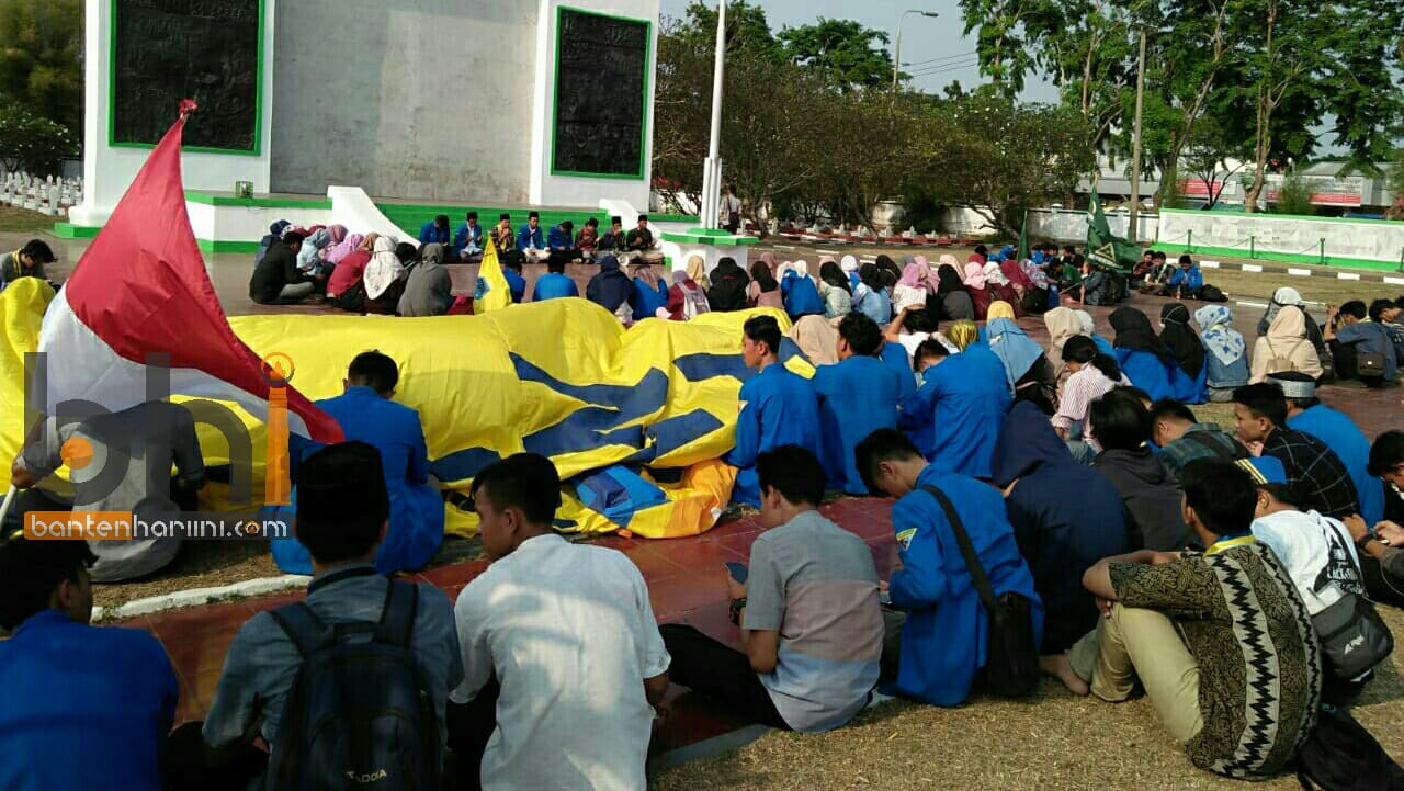 Rayakan Hari Santri Nasional, PMII Kota Serang Lakukan Longmarch