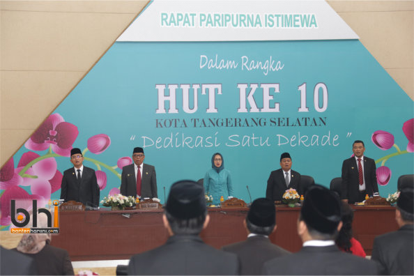 HUT ke-10 Kota Tangsel ‘Dedikasi Satu Dekade Kota Tangsel’