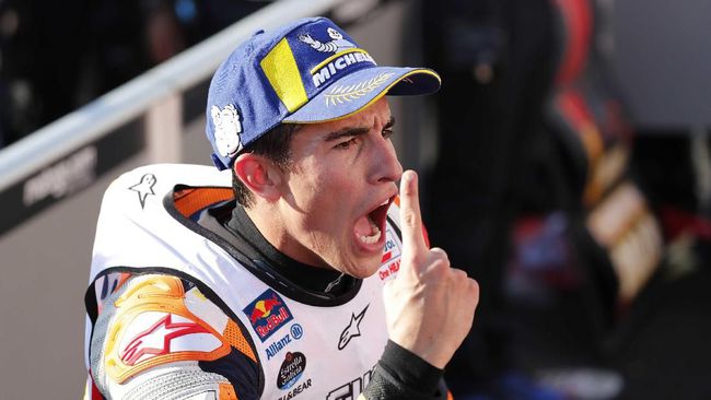 Marc Marquez Tetap Incar Kemenangan di MotoGP Valencia 2018