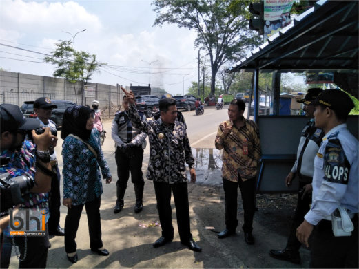 Hari Pertama Kerja, Syafrudin Kunjungi Terowongan Trondol