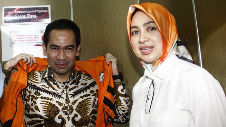 Suami Airin Bantah Keluar Lapas Lalu Nginap di Hotel Bareng Wanita