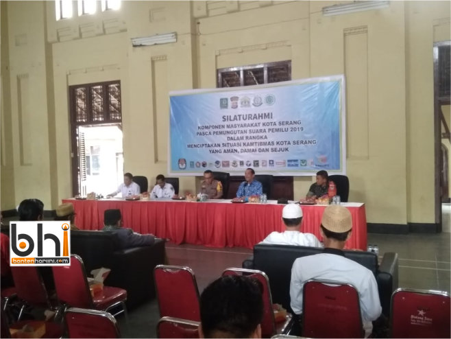 Bersama Tokoh Masyarakat, Polres Serang Kota Gelar  Deklarasi Damai