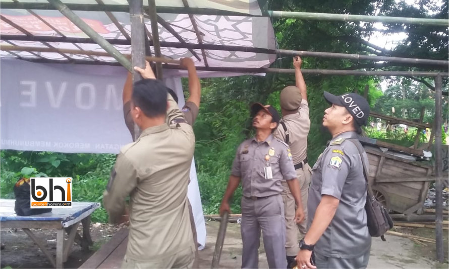 Kembali Bermuculan, Pemkot Serang Kewalahan Hadapi PKL
