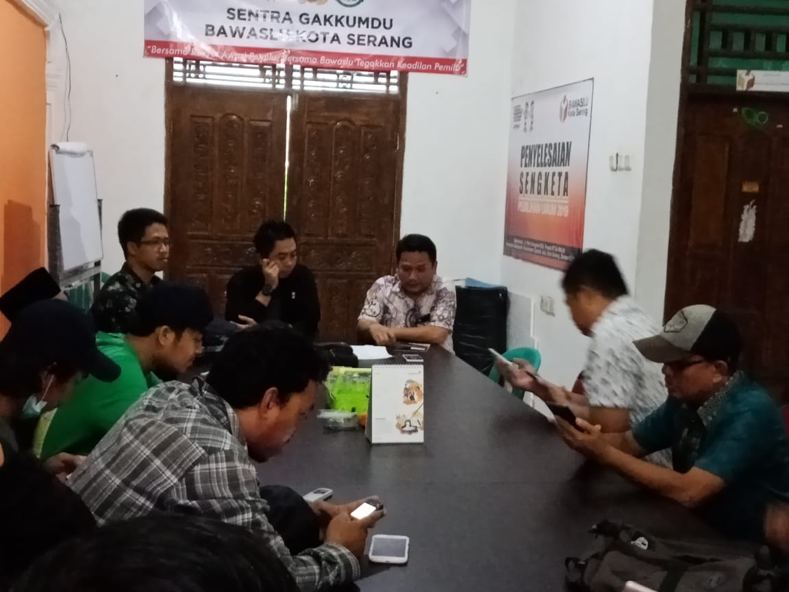 Tanggapi Gugatan BPN, Bawaslu Kota Serang Persiapkan Bukti Hasil Pemilu 2019