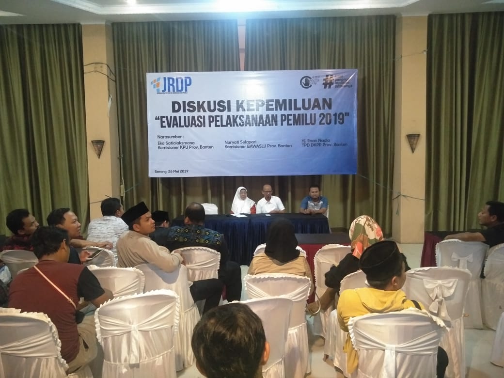 Ini Evaluasi Pemilu 2019 Menurut JRDP Banten