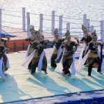 Gerakan tari Sangego di Festival Cisadane 2019 (Foto: bantenhariini.id)