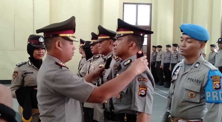 Kapolres Serang Kota Pimpin Upacara Sertijab