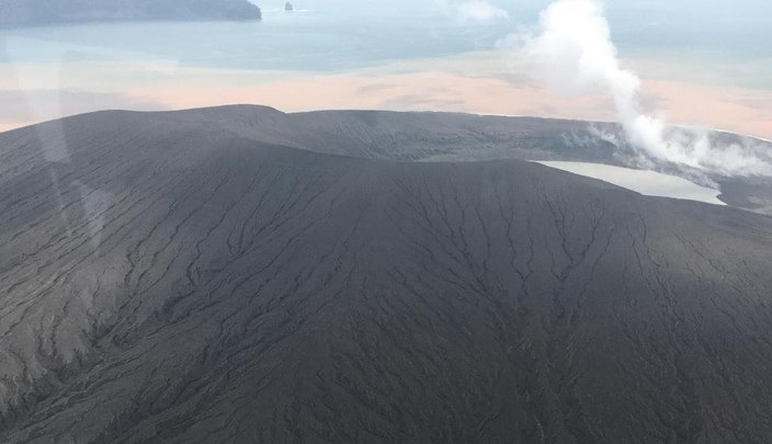 Gunung Anak Krakatau Erupsi, Tinggi Kolom Abu Capai 200 Meter