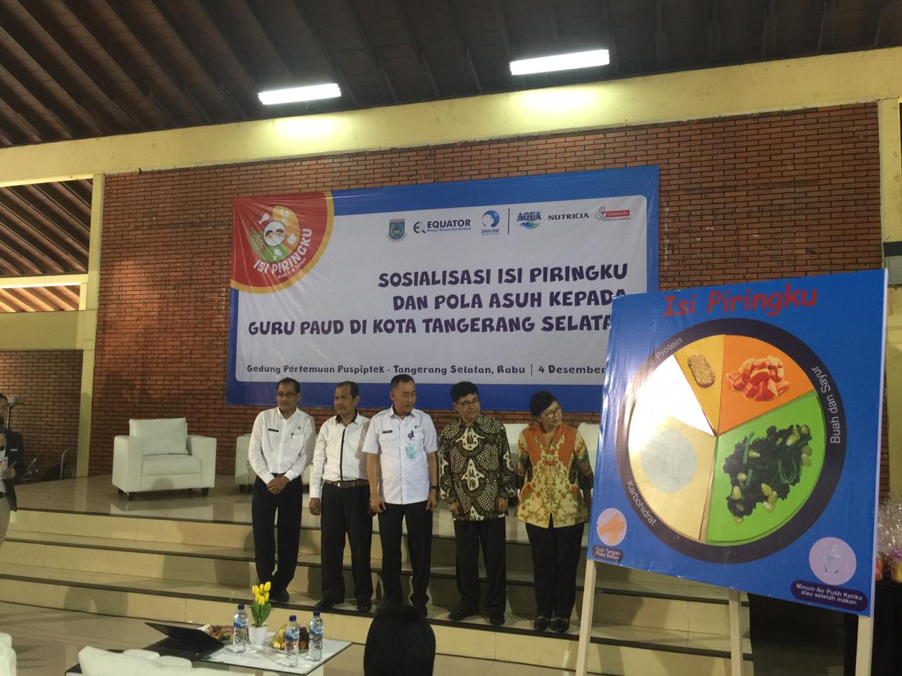 Danone Indonesia Latih Isi Piringku dan Pola Asuh kepada Guru TK di Tangsel