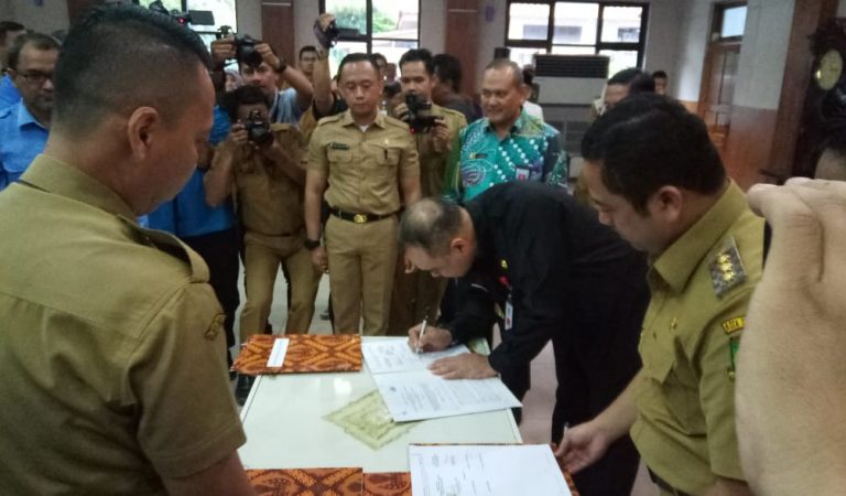 Kabupaten dan Kota Tangerang Sepakati Penyerahan Aset