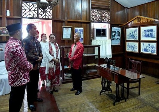 Jokowi Kagum Rumah Ibu Fatmawati Masih Terawat