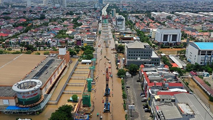 Belum Ada Solusi, Banjir Kepung Jakarta Lagi