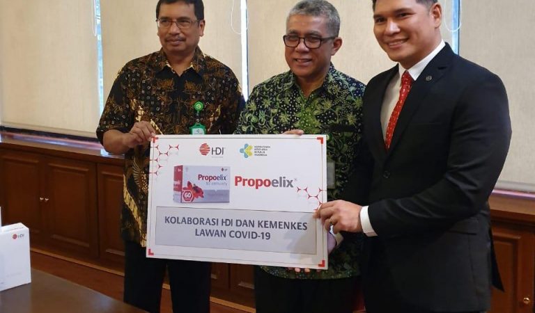 Hight Desert Internasional Donasikan Suplemen Atasi COVID- 19