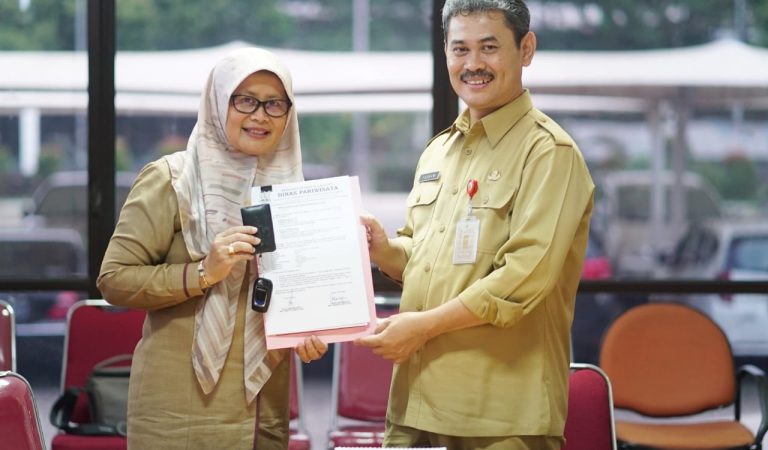 Lakukan Pisah Sambut Dengan Plt, Eneng Nurcahyati : Jaga Kekompakkan Dispar