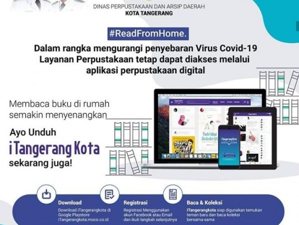 Temani Siswa Belajar di Tengah Pandemi, Pemkot Tangerang Sediakan Buku Digital