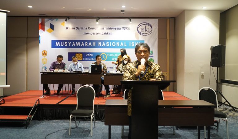 Dadang Rahmat Hidayat Kembali Terpilih Menjadi Ketua Ikatan Sarjana Komunikasi Indonesia (ISKI)