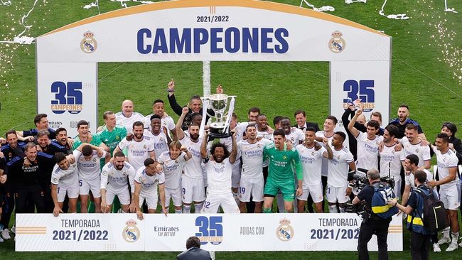 Real Madrid Juara Liga
