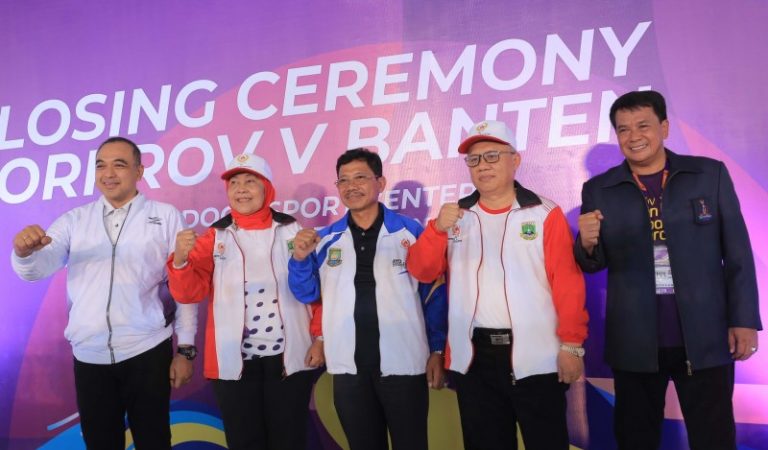 Kota Tangerang Jadi Juara Umum Porprov VI Banten, Ketua DPRD Beri Pujian Pada Atlet