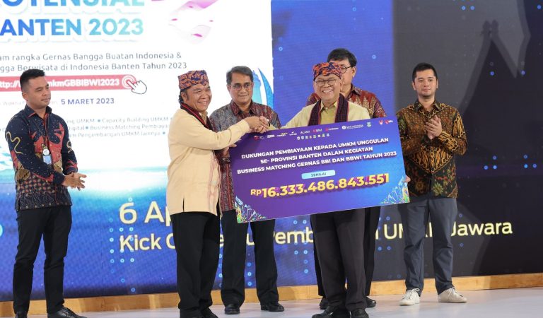 Kampanyekan Gernas BBI-BBWI, Al Muktabar Ingin UMKM Banten Semakin Unggul