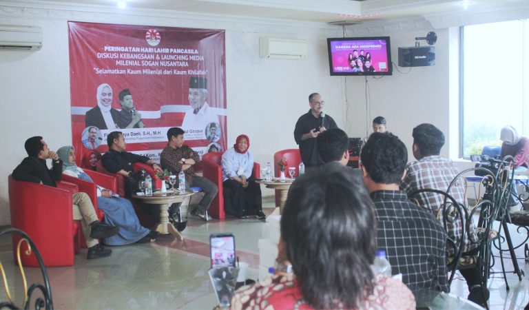 Peringati Hari Lahir Pancasila, Sogan Nusantara Gelar Diskusi Kebangsaan dan Launching Media Milenial