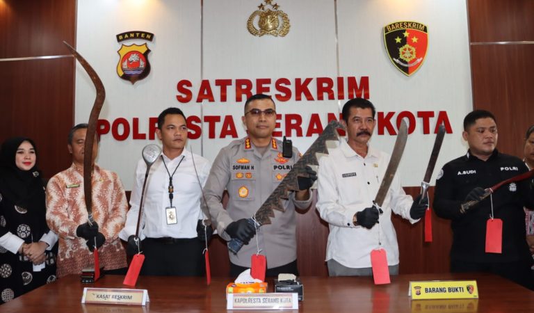 Empat Pelajar Ditetapkan Tersangka Tawuran Adu Bacok dengan Sajam di KP3B