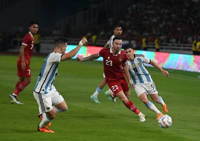 Indonesia Vs Argentina: Cristian Romero Cetak Gol, La Albiceleste Perlebar Keunggulan Jadi 2-0