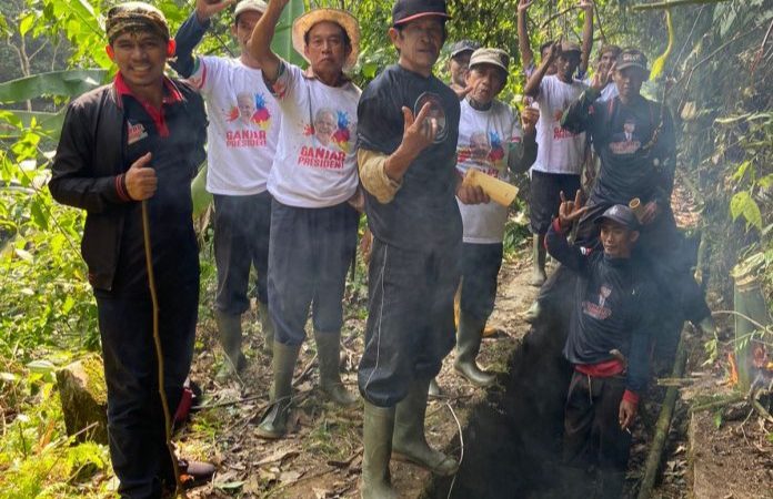 Deklarasi di Banten Selatan, Juragan Bantu Warga Bangun Irigasi untuk Masyarakat