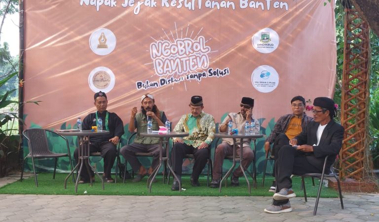 Yayasan Ngareksa Bhumi Gelar Diskusi Ngobrol Banten