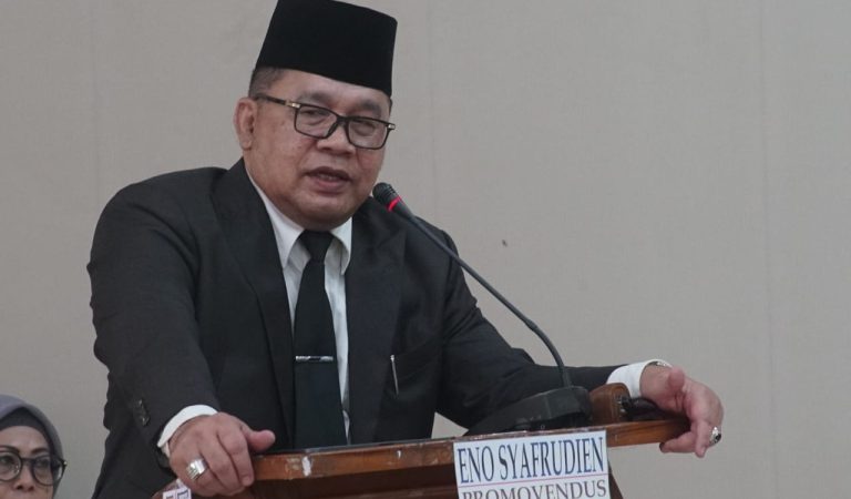 Sidang Promosi Doktoral, Eno Syafrudien Tekankan Toleransi dan Menghormati Perbedaan