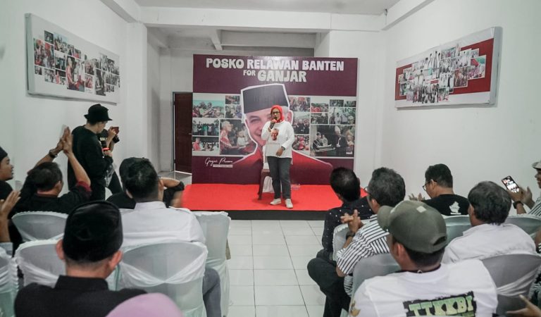 Posko Relawan Banten (PRB) For Ganjar Satukan Relawan se Banten