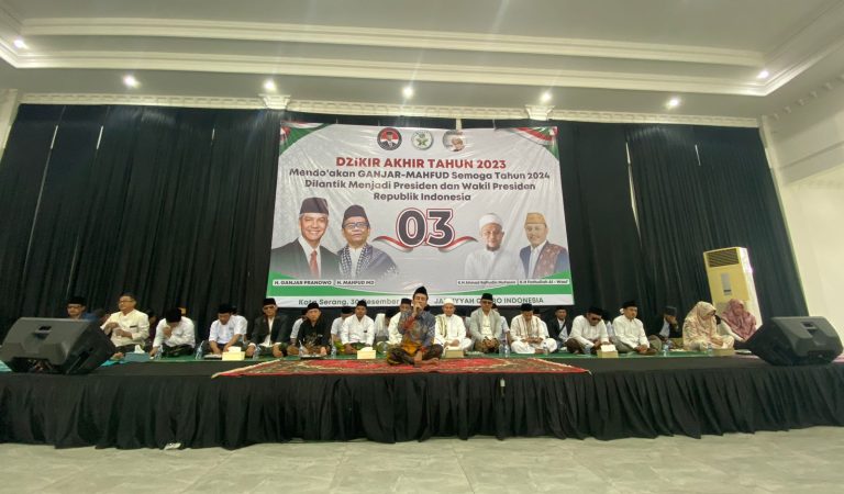 Dzikir Akhir tahun 2023, Jam’iyyah Qurro Indonesia Doakan Ganjar Mahfud Dilantik jadi Presiden