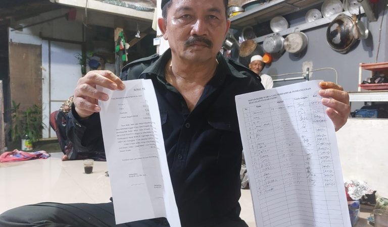 Pesuruh Lurah Bodohi Warga Nyapah, Tandatangani Surat Pernyataan Tanpa Ganti Rugi
