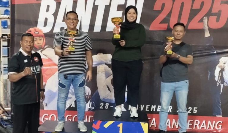 Torehkan Prestasi, Tae Kwon Do Kota Serang Raih Juara Umum II Kejurprov Banten 2025