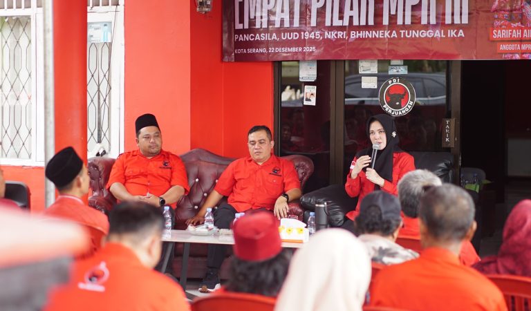 Anggota MPR RI Ajak Kader PDI Perjuangan Kota Serang Implementasikan Empat Pilar MPR RI