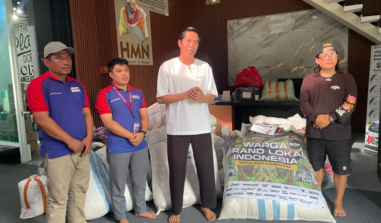 Tujuh Ribu Pakaian Baru dari Brand Lokal Banten Dikirim untuk Warga Aceh
