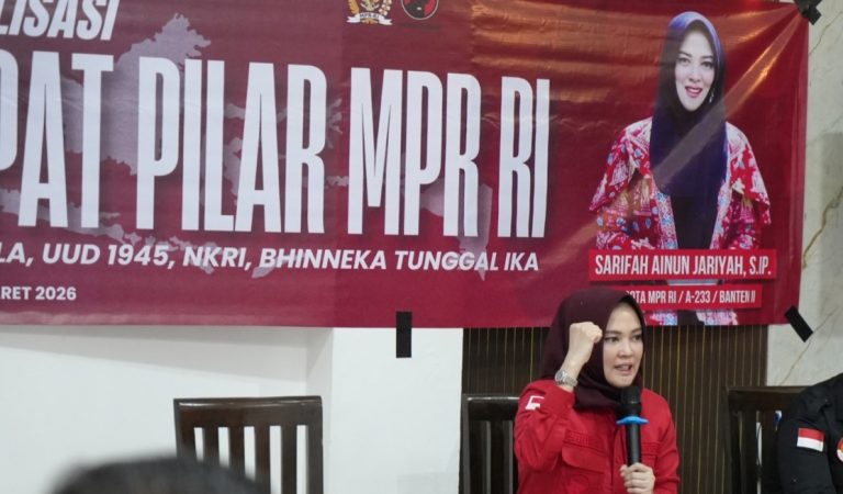 Sarifah Ainun Jariyah Bakar Semangat Kader PDI Perjuangan Kota Cilegon: Jadi Garda Terdepan Penjaga Empat Pilar MPR RI