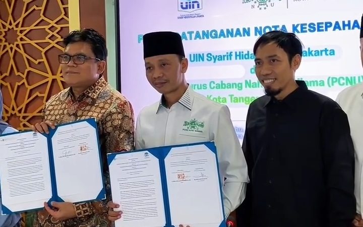Kesehatan Mental Generasi Muda Jadi Sorotan, PCNU Tangsel dan UIN Jakarta Jalin Kerja Sama