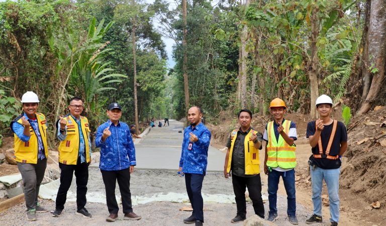 Sepanjang Jalan Desa Cikedung Mancak Mulus, Ini Kata Kadis PUPR Kabupaten Serang