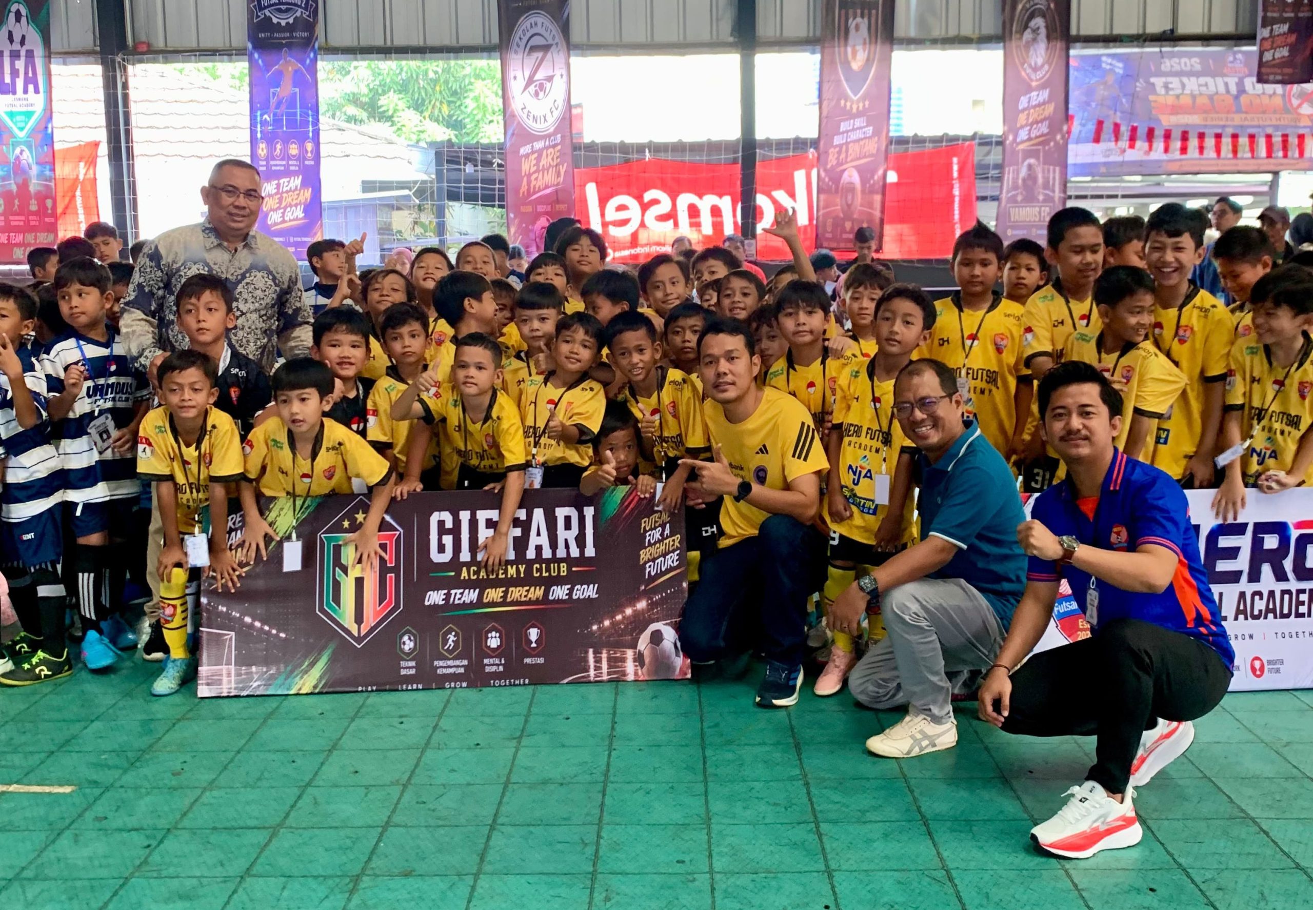 Wakil Walikota Serang Nur Agis Aulia Buka Youth Futsal Series 2026 Pembinaan Atlet Muda Futsal Kota Serang