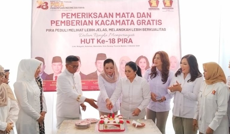 Peringati Hut PIRA ke-18, 500 Warga Banten Dapat Pemeriksaan Mata dan Kacamata Gratis