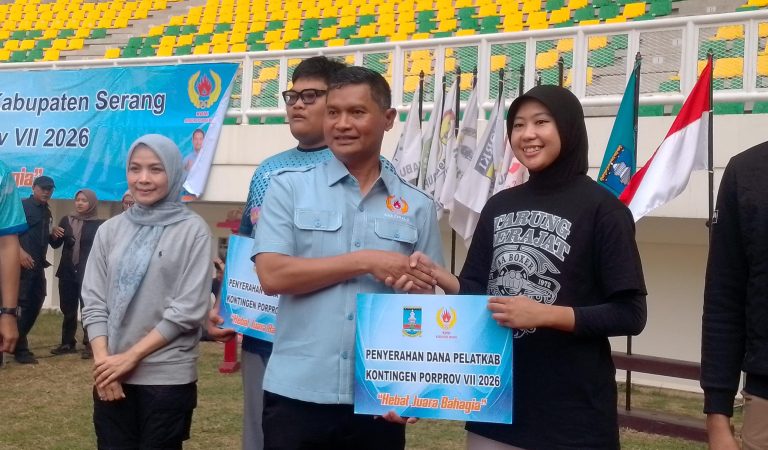 Launching Pusat Latihan Atlet Kabupaten Serang, KONI Pasang Target Tiga Besar di Ajang Porprov VII Banten